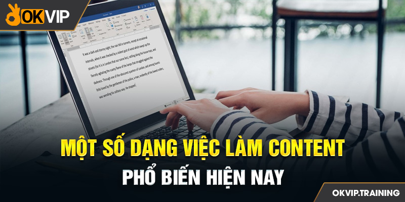 Việc làm content